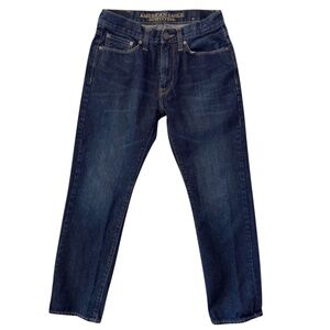 AEO Men's Slim Straight Jeans Dark Wash Size 29/30